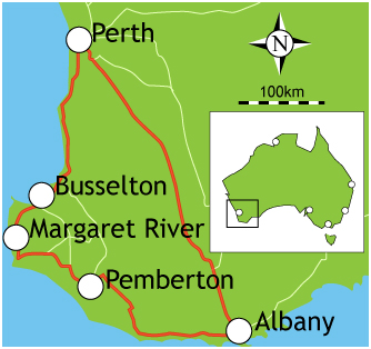 Dunsborough Map